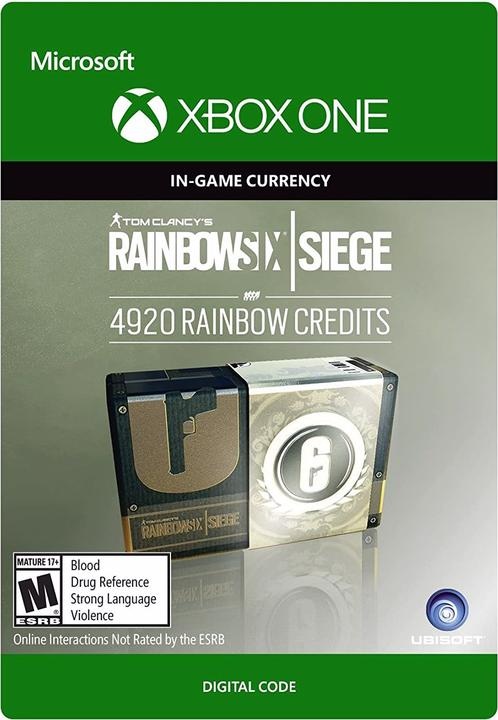 Actual product image Microsoft Tom Clancy's Rainbow Six Siege Curreny Pack (4920)