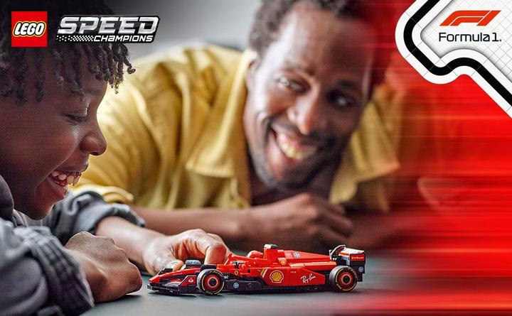 Actual product image LEGO Ferrari SF-24 F1 Rennauto (77242, LEGO Speed Champions)