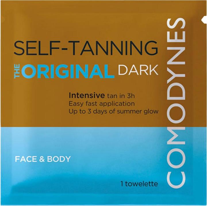Actual product image Comodynes Self Tanning Towels dark (Self-tanning towel)