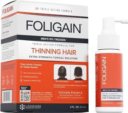 Actual product image Foligain Anti-Hair Serum Triple Action (59 ml)