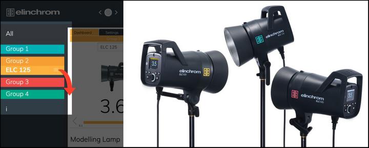 Actual product image Elinchrom Studio software + Bridge