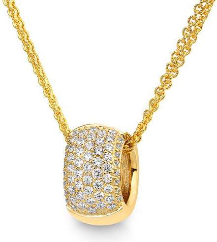 Breuning ANHÄNGER - BRILL. 0,89 Ct. G/if (585, - Gold)