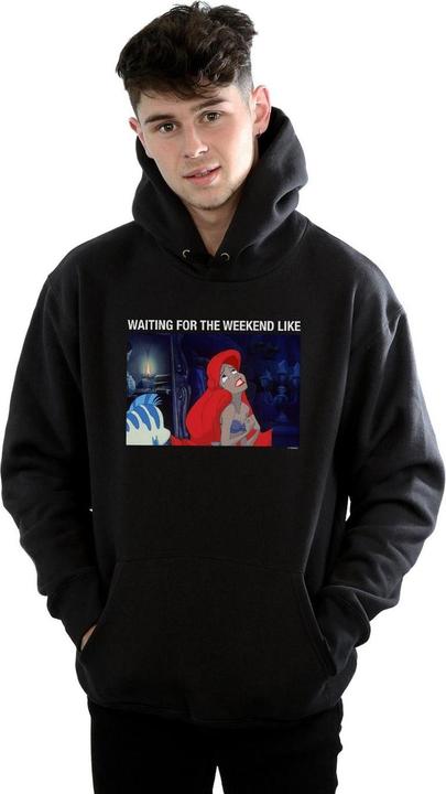 Image du produit Disney - Sweat à capuche THE LITTLE MERMAID WAITING FOR THE WEEKEND - Homme (L)