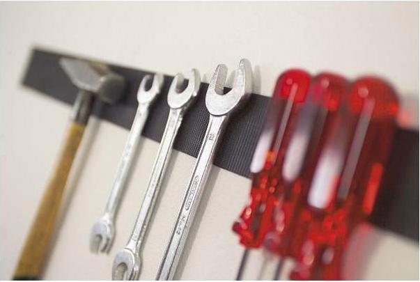 Actual product image tesa On&Off hook and loop tape, self-adhesive hook and loop strips (50 mm)