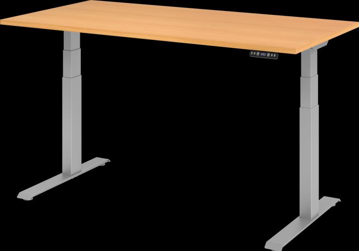Actual product image Hammerbacher UPLINER-K - Desk, electric height adjustment, 640 - 1290 mm, WxD 1600 x 800 mm (1600 x 800 x 640 mm)