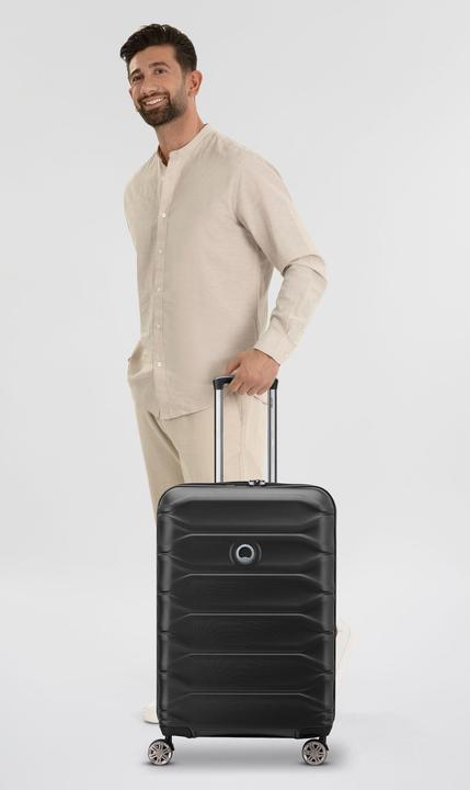 Immagine prodotto Delsey Trolley Meteor a 4 ruote da 68 cm con piega ad espansione (76 l)