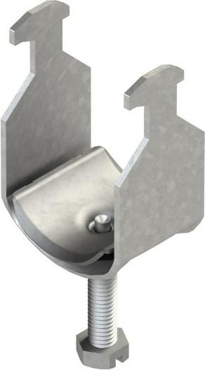Produktbild Niedax NIE BA 26 AL HammerfuÃ-BÃ¼gelschelle, fÃ¼r 1 Kabel D 22-26 mm Aluminium