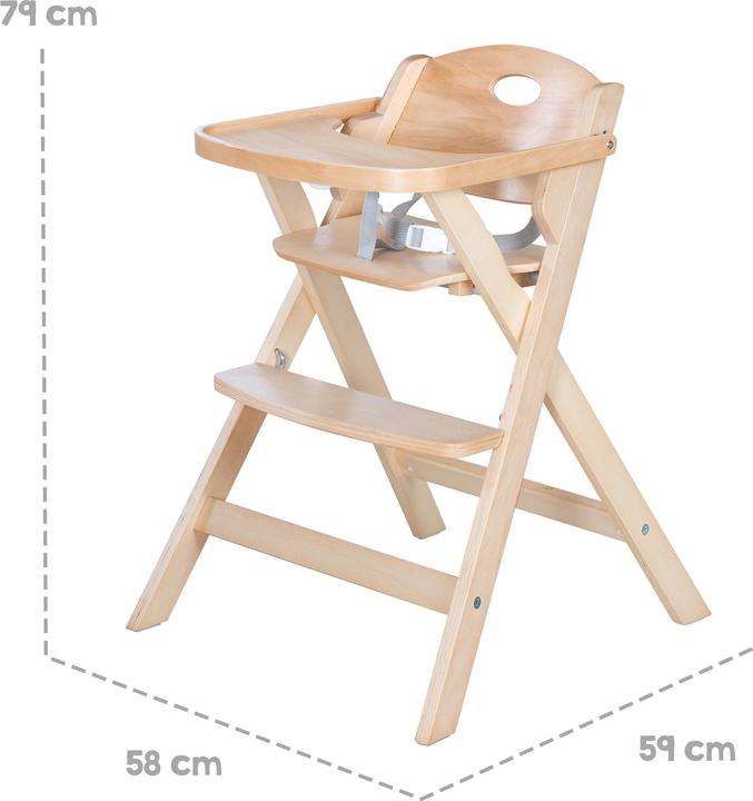 Image du produit Roba Chaise haute pliante (Chaise haute)