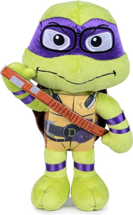 Actual product image Play by Play Ninja Turtles Mutant Mayhem Leonardo plush toy 21cm (21 cm)