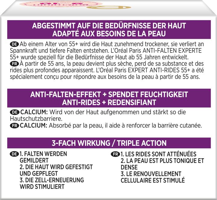 Produktbild L'Oréal Paris Antifalt.Exp.55+ Nacht (50 ml)