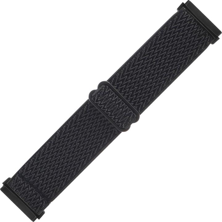Actual product image Cover-Discount Fitbit Versa 4 / Sense 2 - Nylon Replacement Bracelet Black (Nylon)