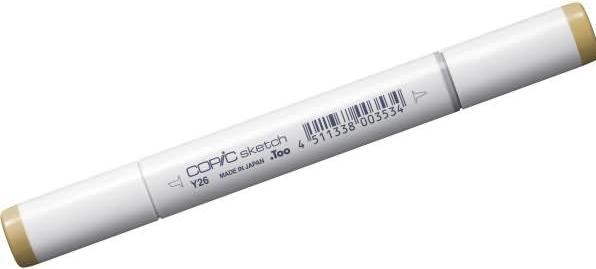 Actual product image Copic Sketch type Y - 26 (Y26 - Mustard, 1 x)