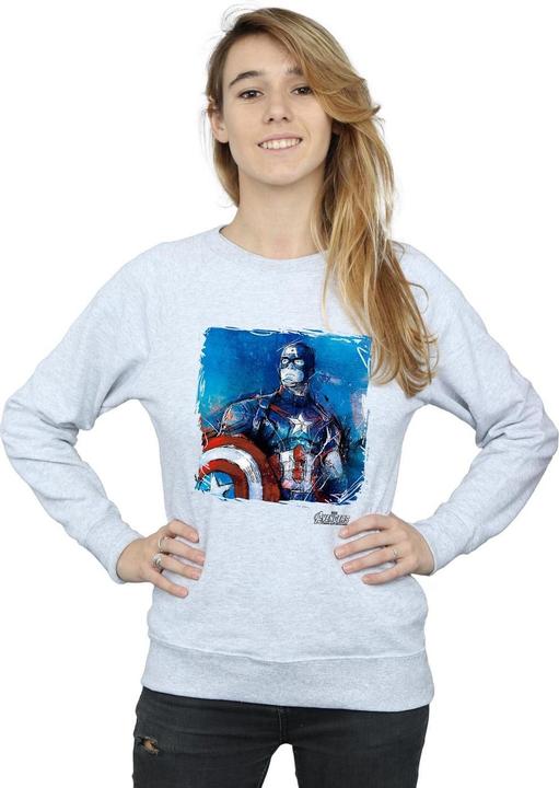 Produktbild Captain America Art Sweatshirt (S)