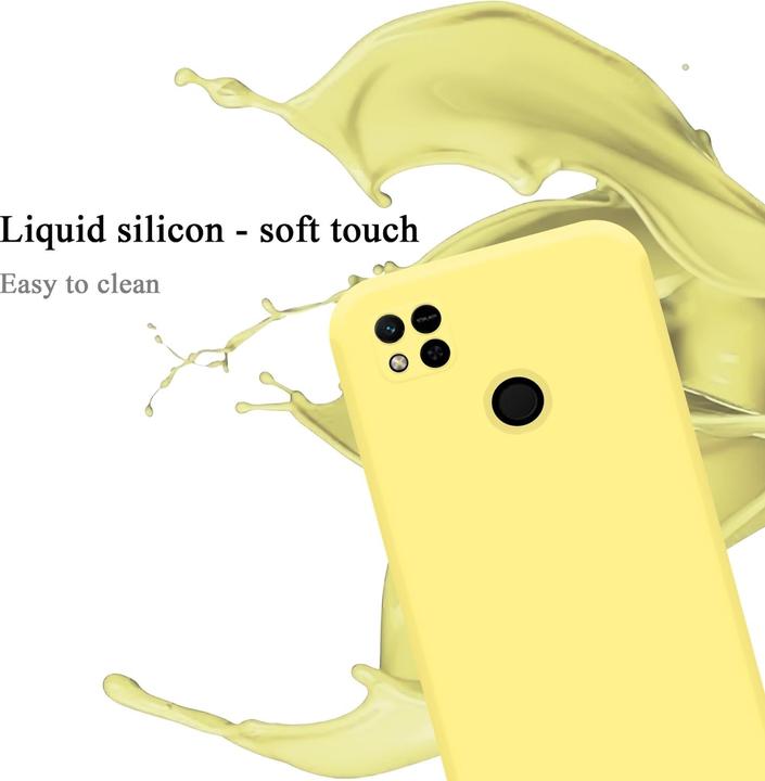 Productafbeelding Cadorabo TPU Liquid Silicone Hoesje Cover voor Xiaomi RedMi 9C / RedMi 10A (Xiaomi Redmi 9C, Xiaomi Redmi 10A)