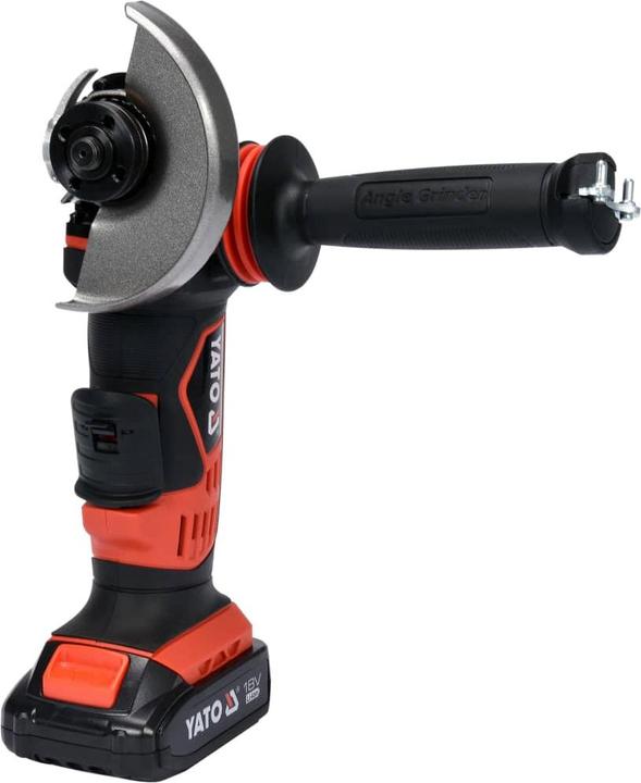 Actual product image Yato angle grinder 18V LI-ION WITHOUT BATTERY AND CHARGER YT-82827 - Without battery and charger (125 mm)