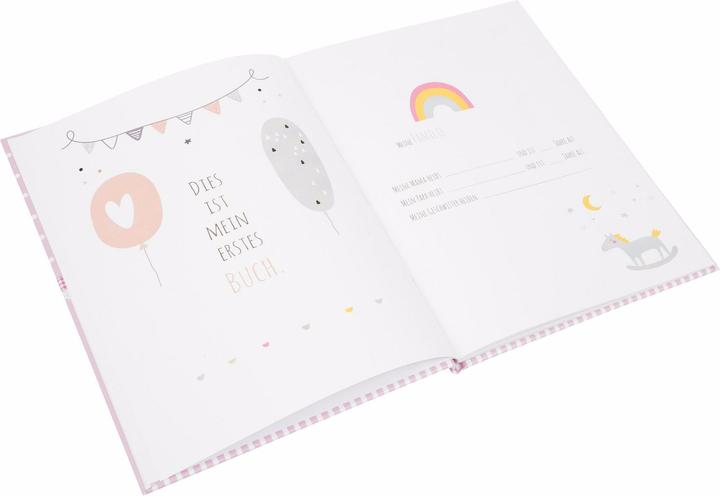 Produktbild Goldbuch Babytagebuch Sweetheart Rosa (21.5 x 28 cm)