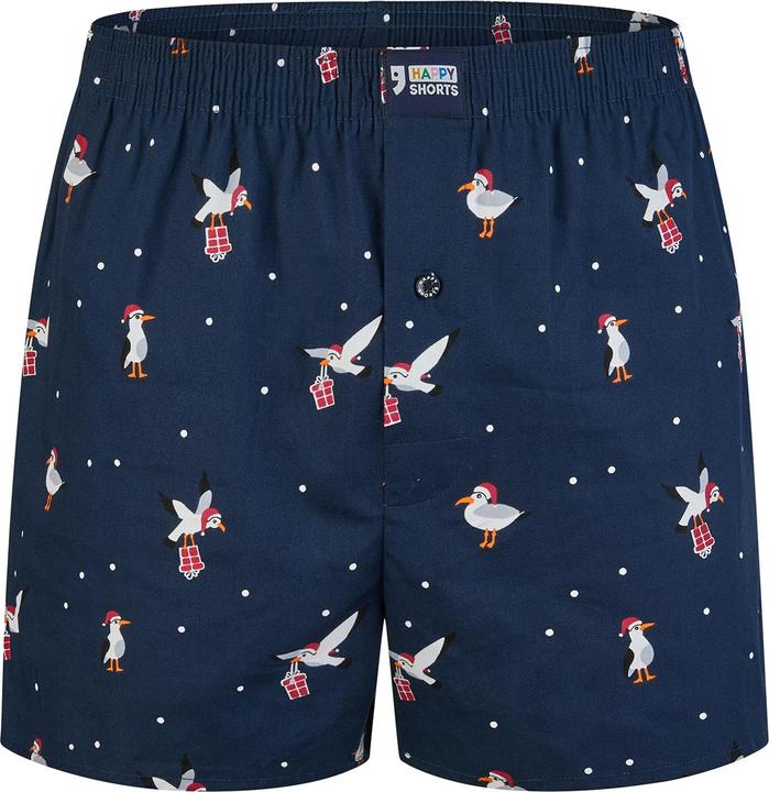 Actual product image Happy shorts Boxer X-mas Shorts, Gift, Christmas, Motif (M, pack of 2)