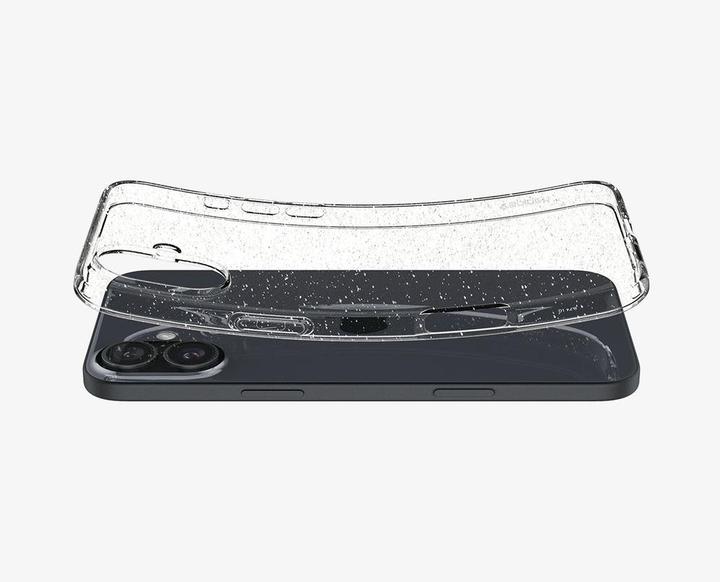 Actual product image Spigen Liquid Crystal case for iPhone 16 6,1" glitter crystal (Apple iPhone 16)