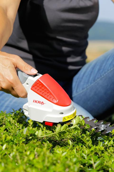 Produktbild Ikra IGBS 1054 (mit Tasche& Messer) (Akkuheckenschere)