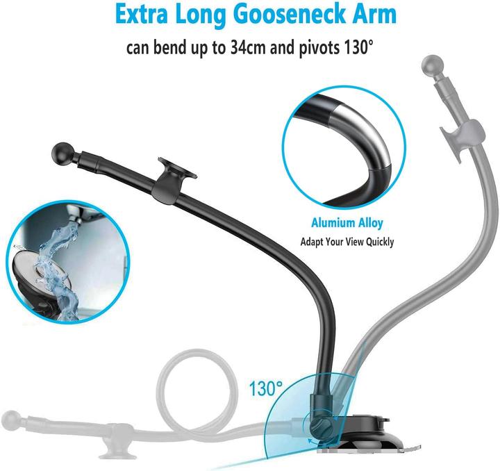 Immagine prodotto Oilcan Supporto da auto per tablet a collo d'oca