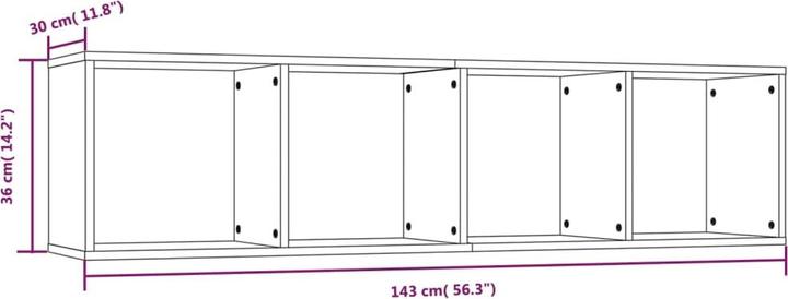 Produktbild VidaXL Laurenz (143 x 30 x 36 cm)