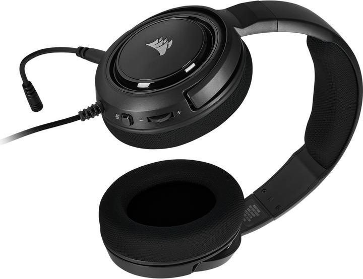 Produktbild Corsair HS35 Carbon Black Stereo-PC (Kabelgebunden)