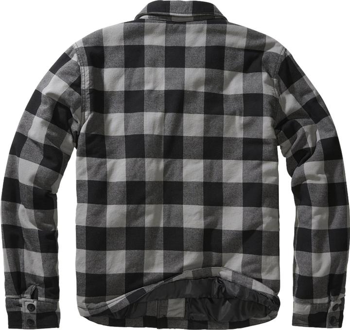 Actual product image Brandit Lumber outdoor jacket size L colour black/charcoal (L)