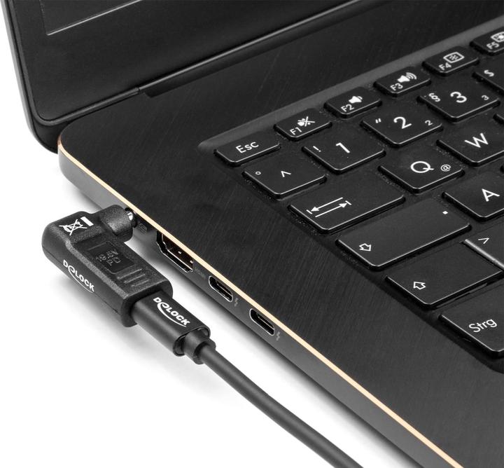 Immagine prodotto Delock Adattatore da USB-C a Sony 6,0 x 4,3 mm con angolo a 90° (0.04 m, USB 3.0)