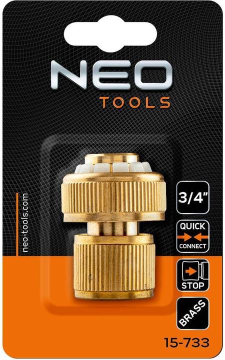 Image du produit Neo Mamelon STOP (Mamelon STOP 3/4", laiton) (Raccord de tuyau, 101.60 mm)