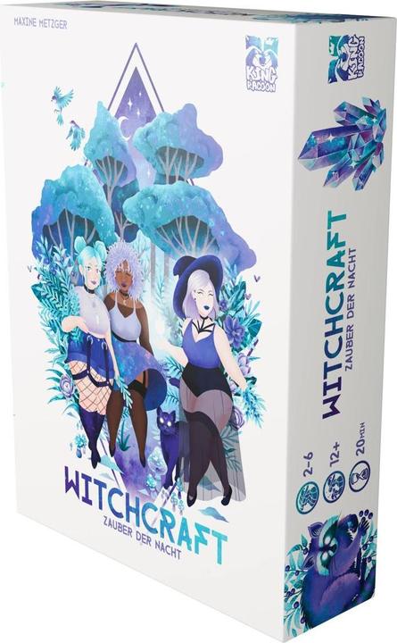 Image du produit King Racoon Games Witchcraft - La magie de la nuit (Allemand)