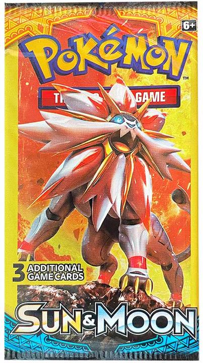 Produktbild Pokémon Sun & Moon Base Set 3-Pack Booster (Englisch, Booster Pack)