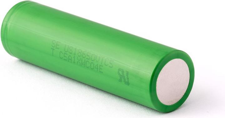 Actual product image Sony Battery US18650VTC5 maximum 30A current output (flat top) incl. battery protection box (1 pcs., 2600 mAh)