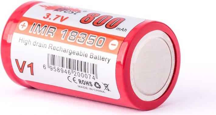 Immagine prodotto Efest IMR 18350 V1 (Pluspol flach) (1 pz., 18350, 800 mAh)