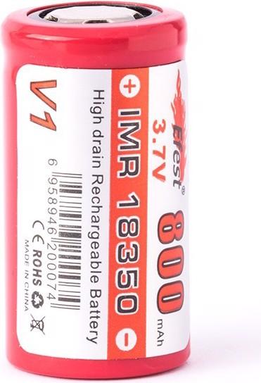 Immagine prodotto Efest IMR 18350 V1 (Pluspol flach) (1 pz., 18350, 800 mAh)