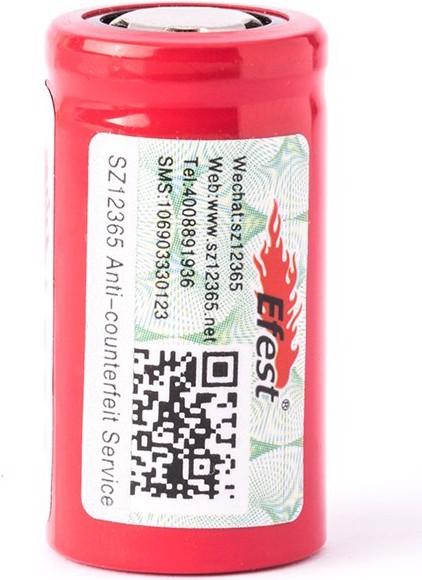 Immagine prodotto Efest IMR 18350 V1 (Pluspol flach) (1 pz., 18350, 800 mAh)