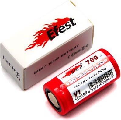 Image du produit Efest IMR16340 V1 (Pluspol flach) (16340, 700 mAh)