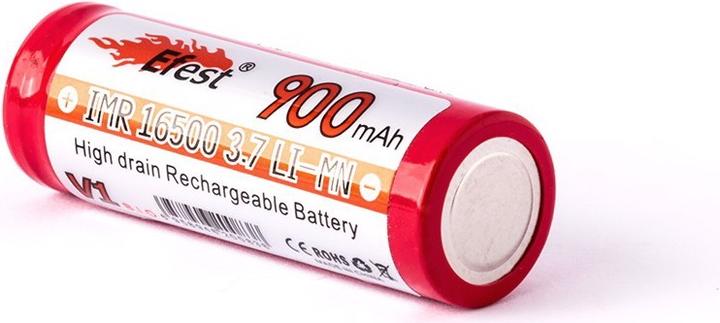 Produktbild Efest Akku IMR 16500 Pluspol flach (1 Stk., 16500, 900 mAh)