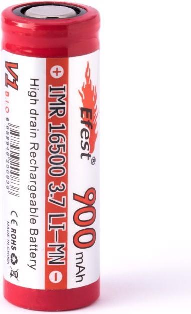 Produktbild Efest Akku IMR 16500 Pluspol flach (1 Stk., 16500, 900 mAh)