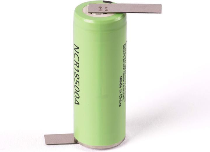 Panasonic NCR18500A battery (solder tag U) (18500, 2040 mAh)