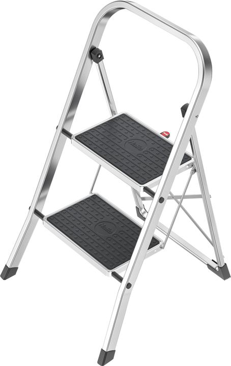 Produktbild Hailo K70 StandardLine, Aluminium-Trittleiter, 2 Stufen (Stehleiter, 83 cm)