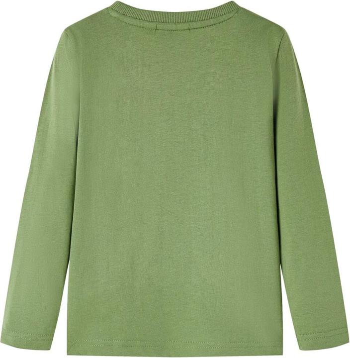 Immagine prodotto VidaXL Camicia da bambino a maniche lunghe light khaki 140,Materiale: 100 (140)
