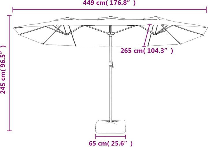 Immagine prodotto VidaXL Nina (4.49 m)