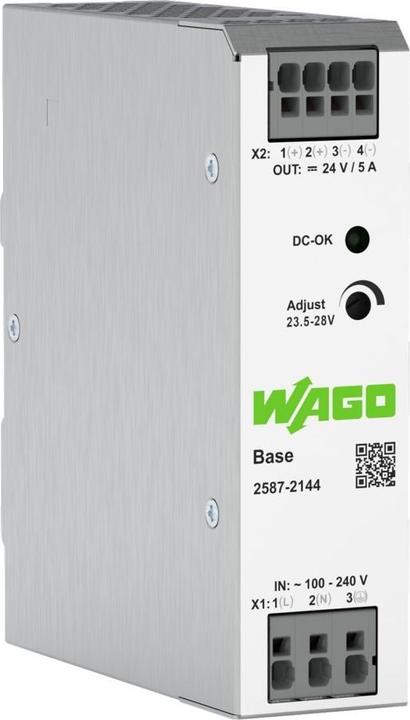 Image du produit Wago 2587-2144 Primär getaktete Stromversorgung Base 1ph