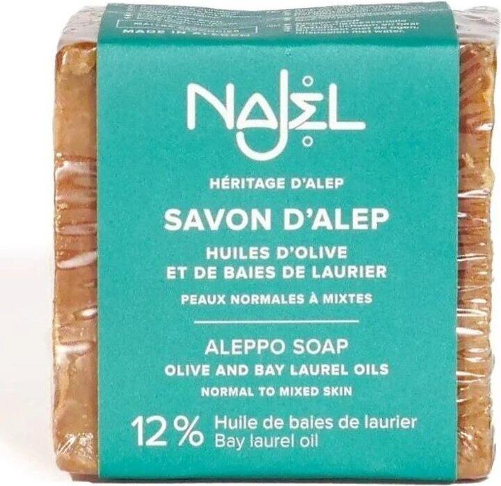 Actual product image Najel Savon Alep 12 HBL (Hard soap)