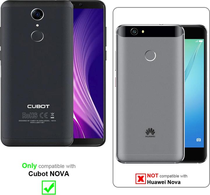 Productafbeelding Cadorabo Flip als onzichtbaar deksel (Huawei Nova)
