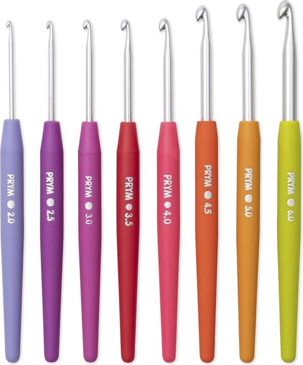 Actual product image Prym Crochet hook set soft grip