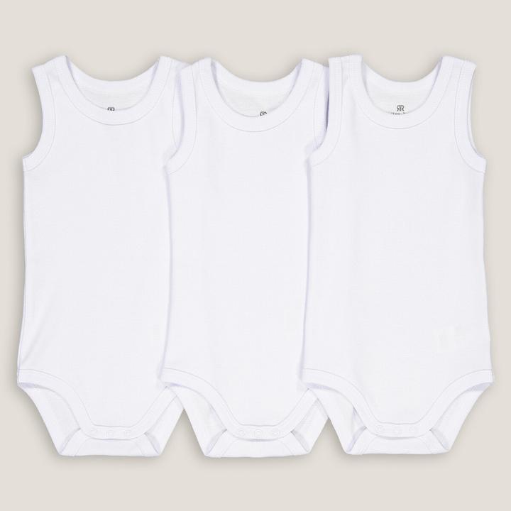 Produktbild La Redoute Collections 3er-Pack Bodys aus Bio-Baumwolle (74)