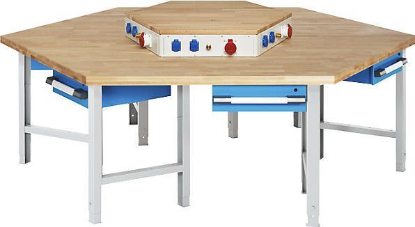 Image du produit eurokraft pro établi de groupe (270 cm, 235 cm)