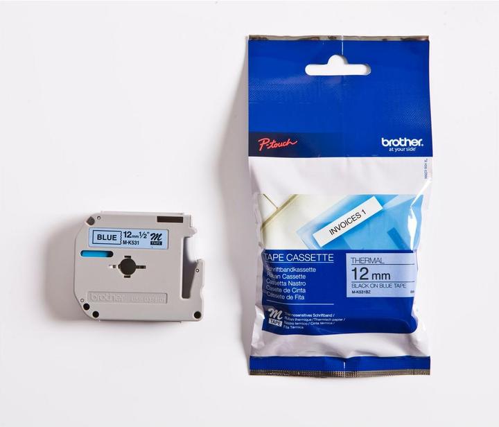 Immagine prodotto Brother M-K531bz (1.20 cm, Blu, Nero)