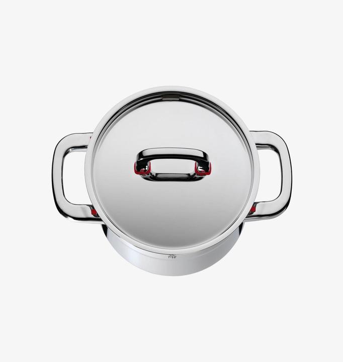 Produktbild WMF Bratentopf PREMIUM ONE silberfarben (20 cm, Bräter + Schmortopf, Kochtopf, Edelstahl)
